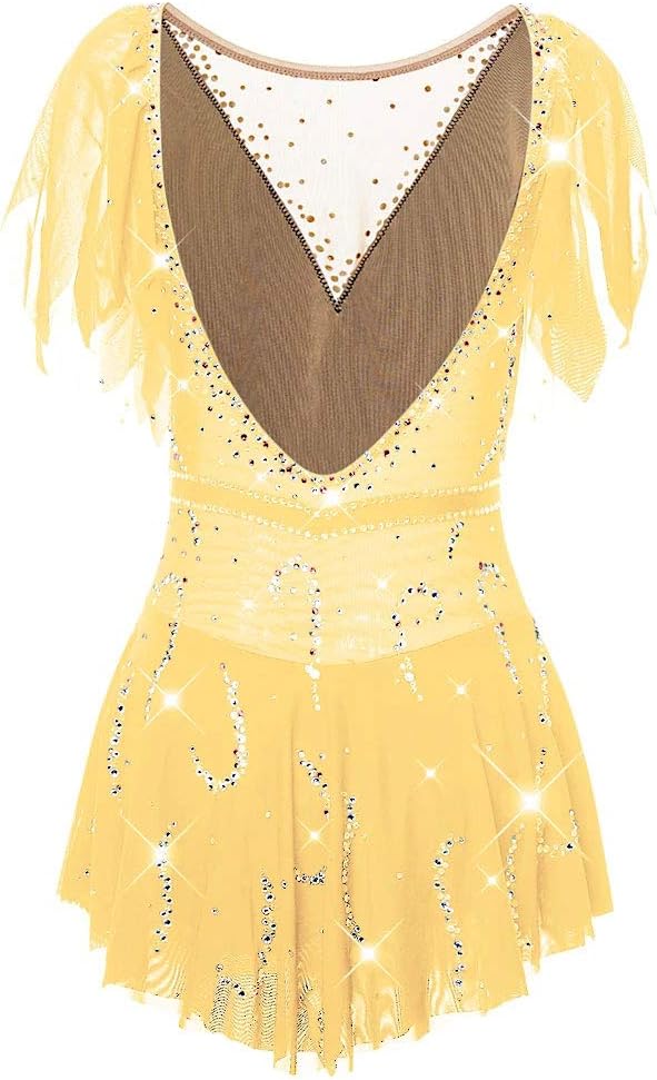 フィギュアスケートの衣装女の子ティーン女性アイススケートダンス